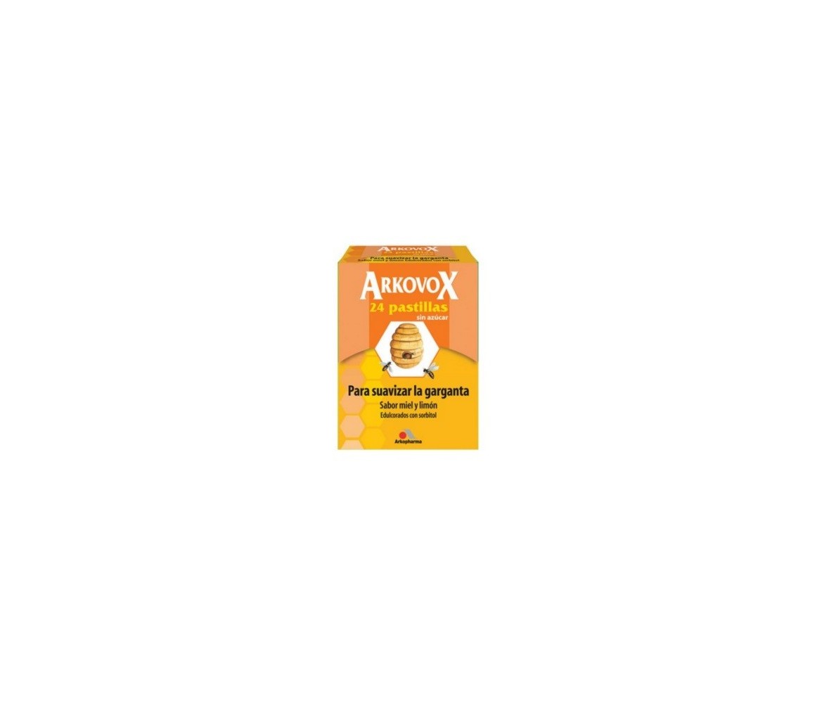 Arkopharma Arkovox C Miel - Limón 24 Pastillas