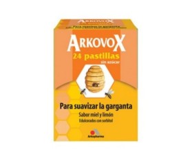 Arkopharma Arkovox C Miel - Limón 24 Pastillas
