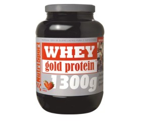 Proteína Fresa Gold Whey Nutrisport