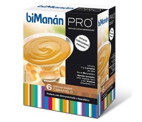 Bimanan Pro Crema de Caramelo 6Und