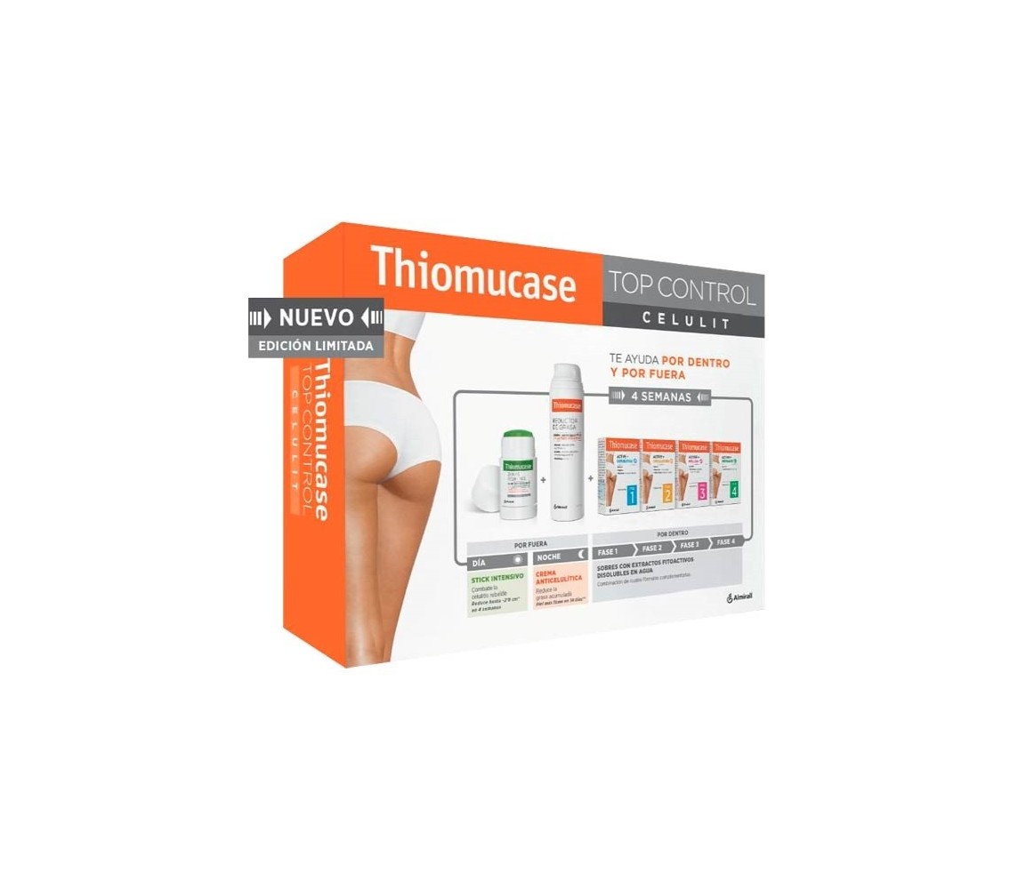 Thiomucase Top Control Celulit 200 ml  75ml  4 x