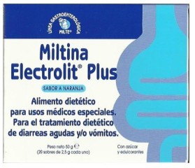 Miltina Electrolit Plus 20 sobres de 2,5 gr cada