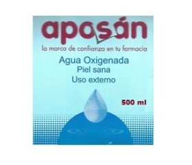 Aposán Agua Oxigenada 10 volúmenes 500 ml