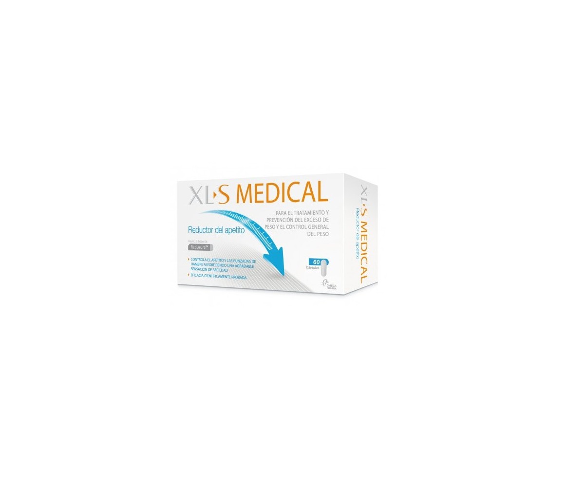 XLS Medical Reductor del Apetito 60 cápsulas