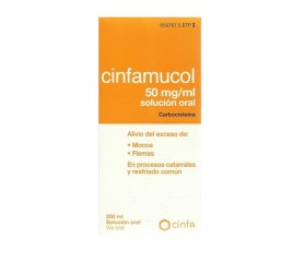 Cinfamucol Carbocisteína 50 mg/ml Solución Oral