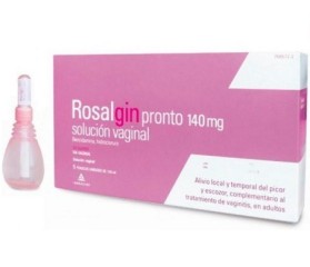 Rosalgin Pronto 140 mg Solución Vaginal 5 Unidos