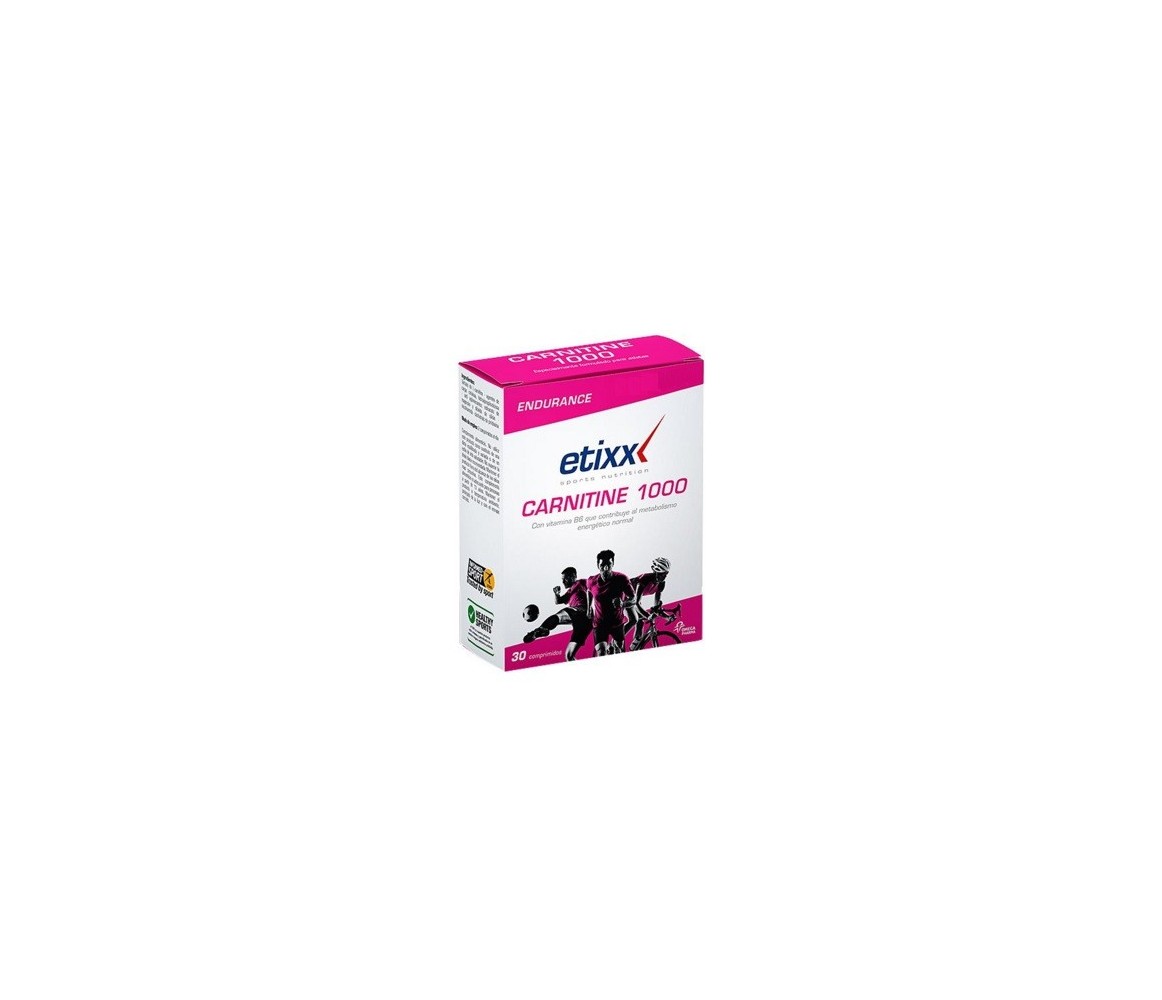 Etixx Endurance Carnitine 1000, 30 Compirmidos