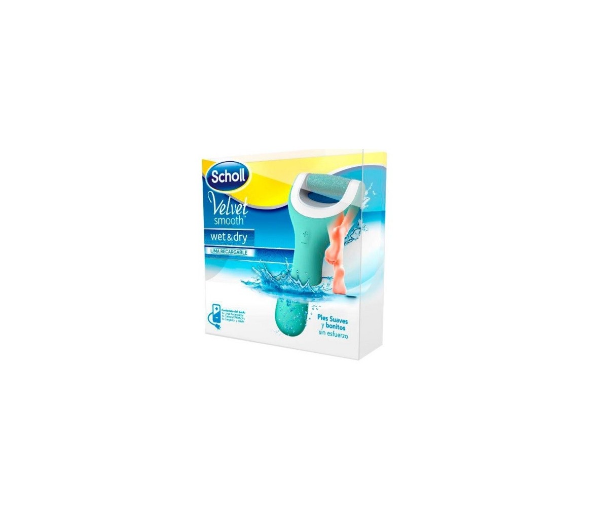 Dr Scholl Velvet Smooth Lima Recargable Wet &amp