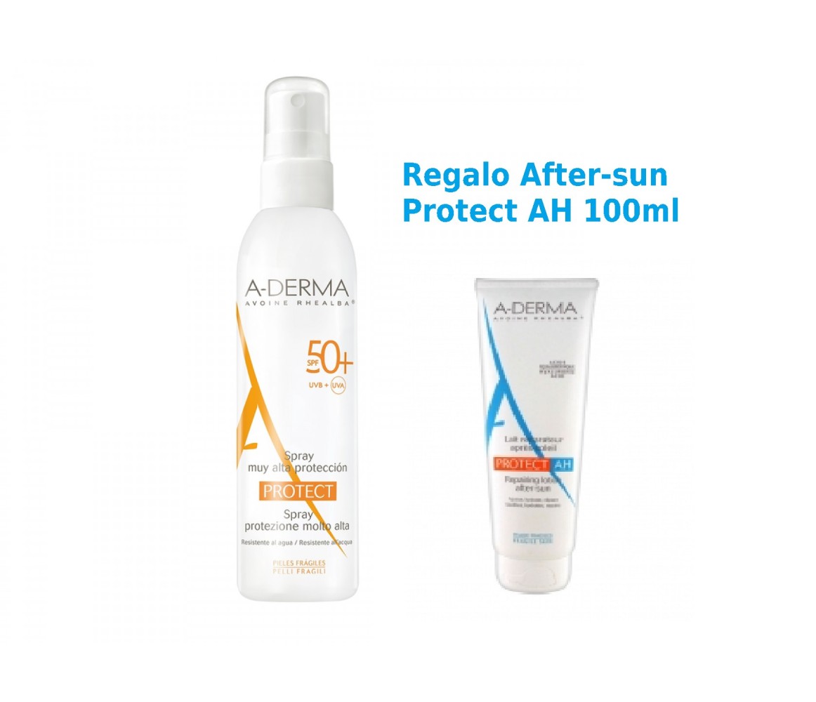 A-Derma Protect SPF 50  Spray 200ml  After-Sun 1