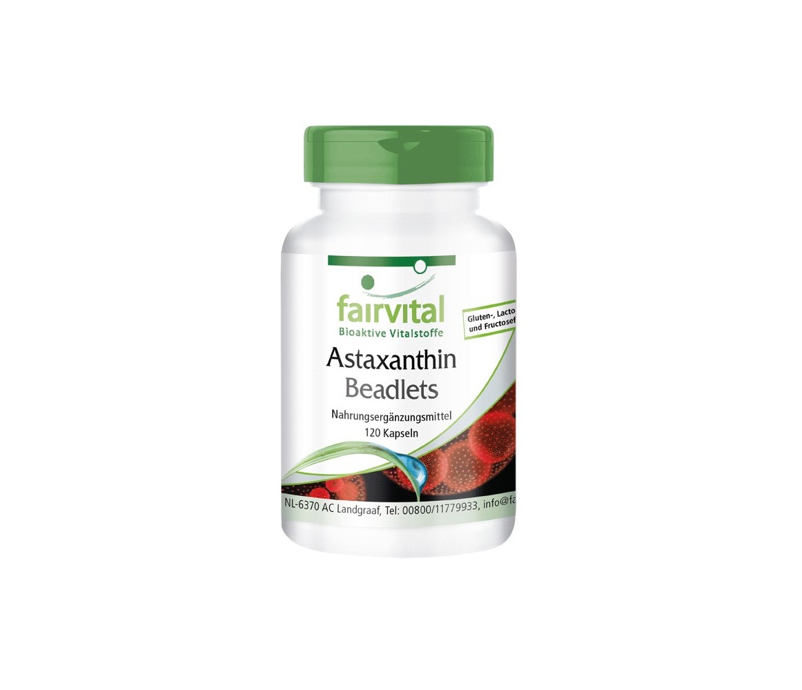 Fairvital Astaxantina microencapsulada - 120 cáp