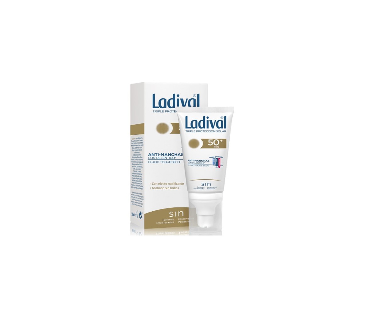 LADIVAL ANTIMANCHAS 50+ TOQUE SECO  50 ML