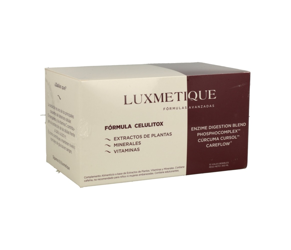 Luxmetique Fórmula Celulitox 15 viales