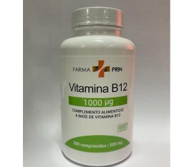 Vitamina B12  500 mg 300 comprimidos Farmacia Pr