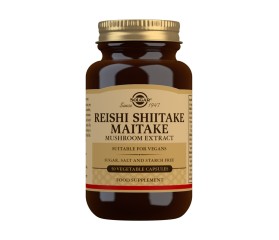 Solgar Reishi Shiitake Maitake 50 cápsulas veget