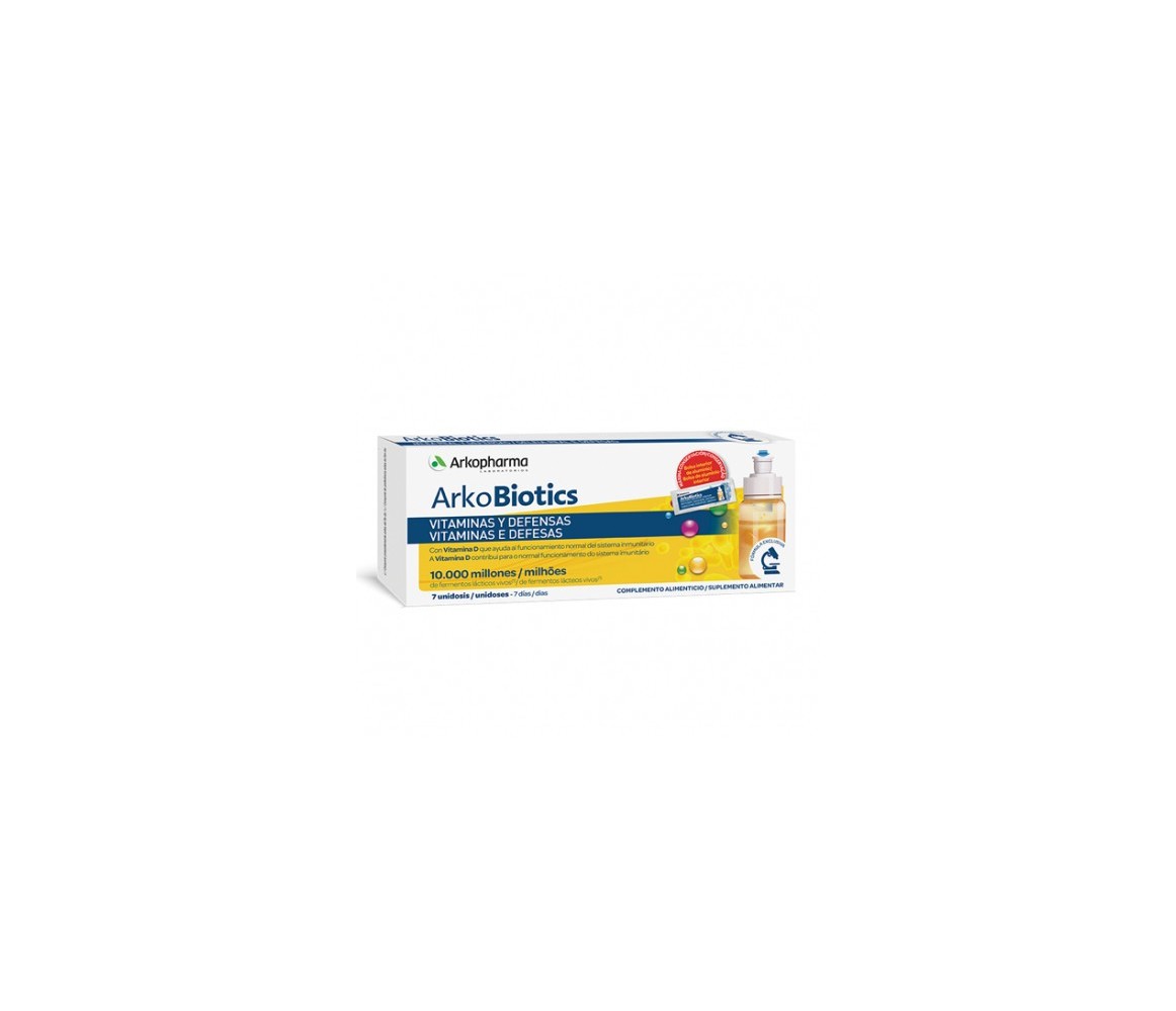 Arkobiotics Vitaminas y Defensas Adultos 7 unido