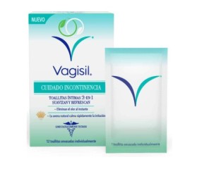 Vagisil Cuidado Incontinencia Toallitas Íntimas