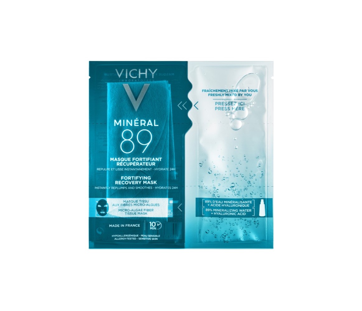 Vichy Mineral 89 Mascarilla Fortificante &amp Re