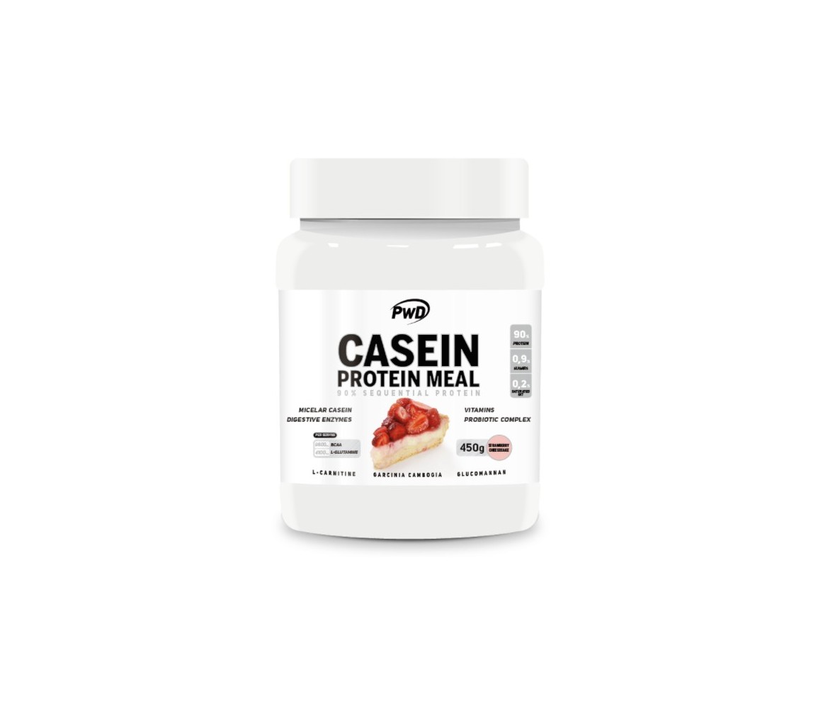 PWD Casein Protein Meal Strawberry Cheesecake 45