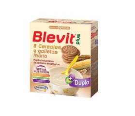 Blevit Plus Duplo 8 Cereales y Galletas María 60