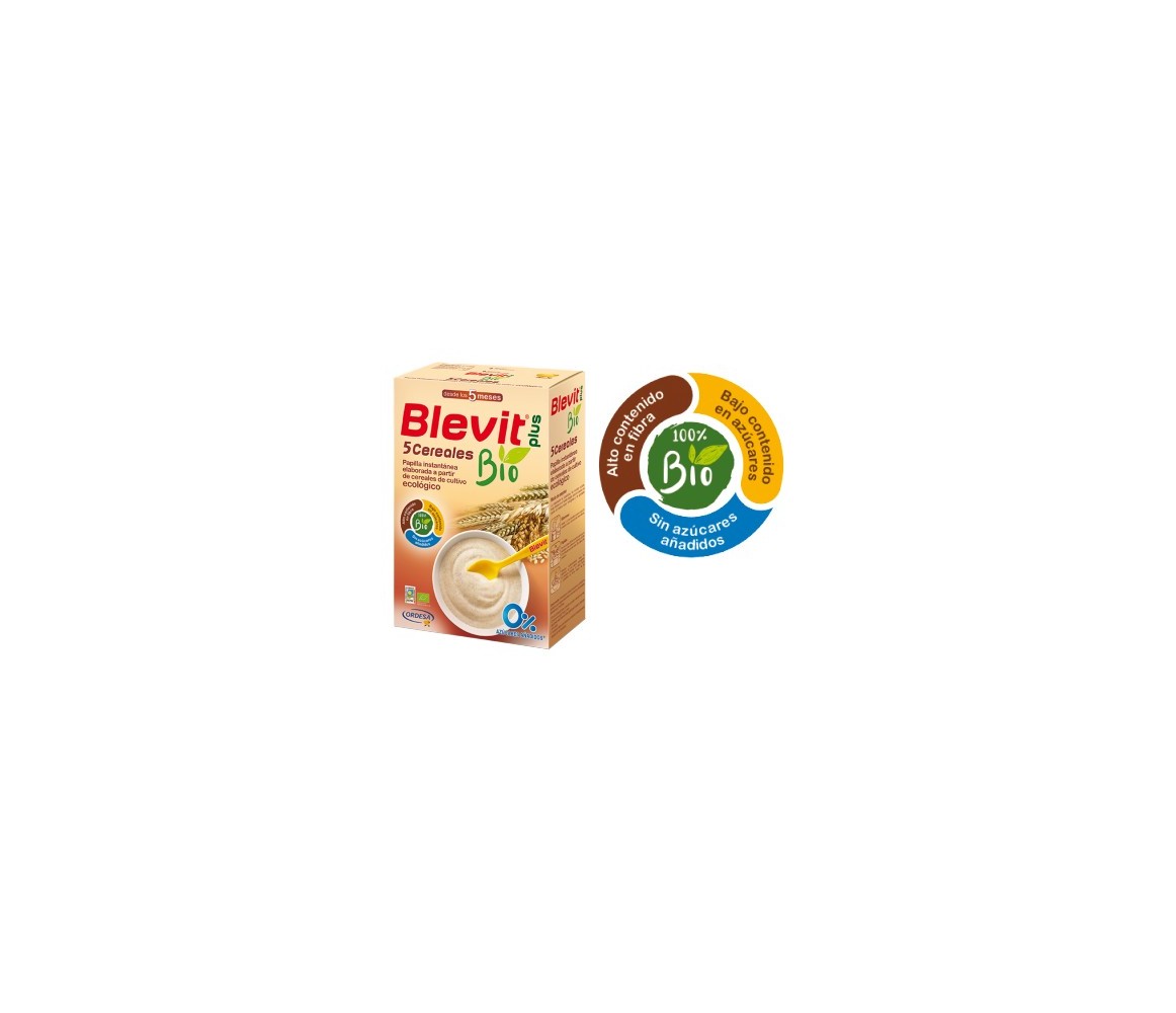 Blevit Plus Bio 5 Cereales 250 g