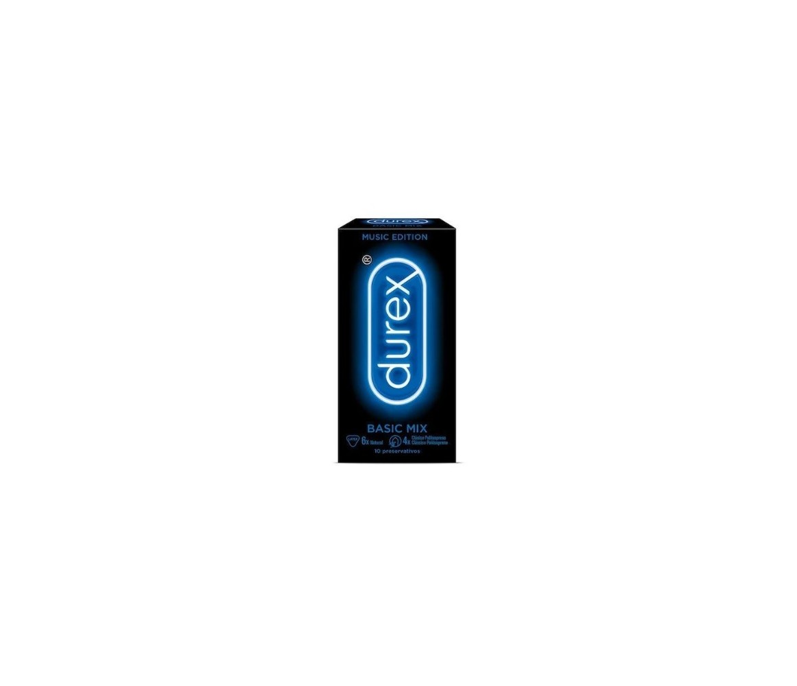 Durex Basic Mix Music Edition 10 preservativos