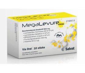 SALVAT MEGALEVURE PLATANO 10 STICKS