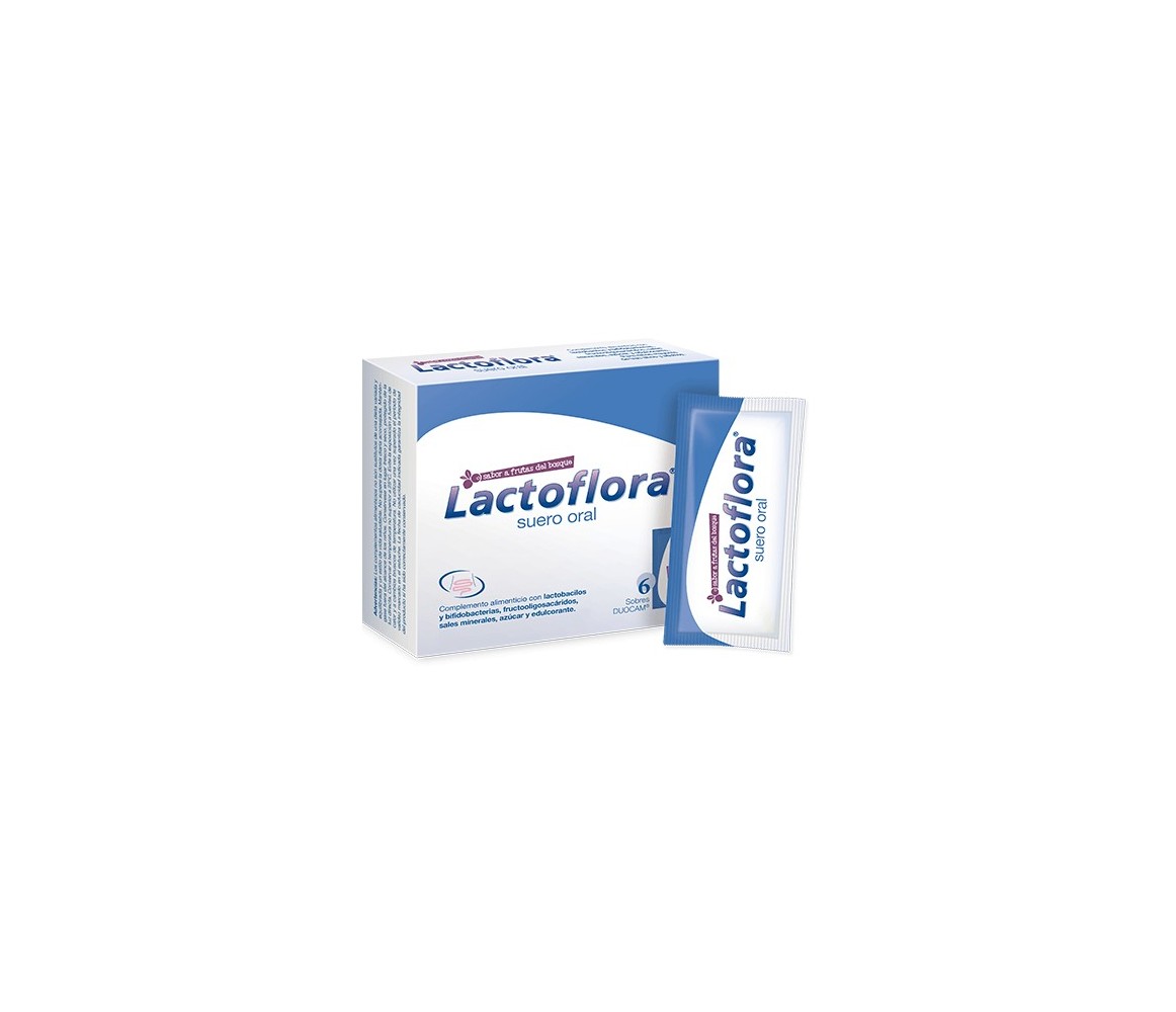 Lactoflora Suero Oral 6 sobres