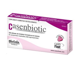 Casenbiotic Fresa 10 comprimidos masticables