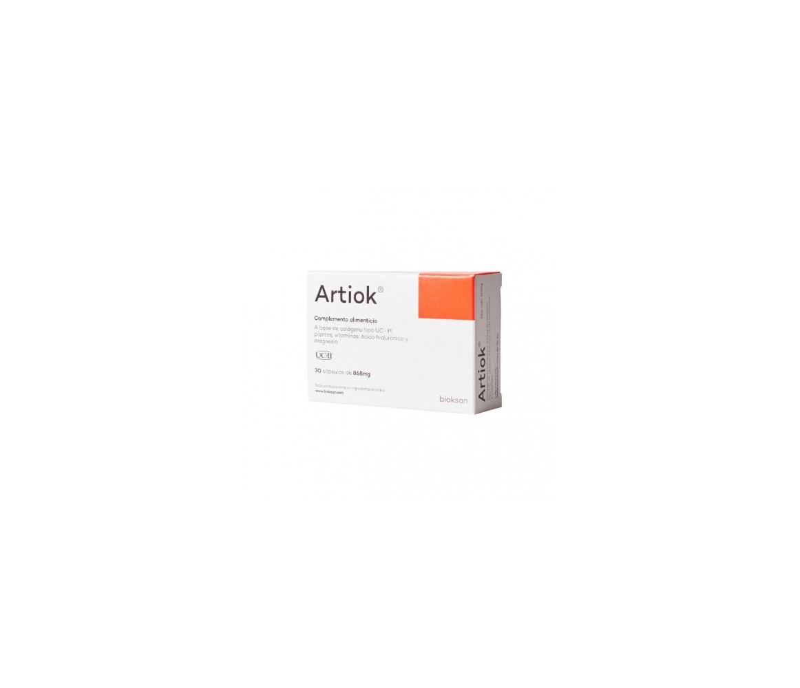 Bioksan Artiok 30 cápsulas de 750 mg