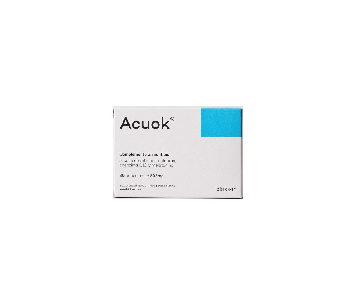 Bioksan Acuok 30 cápsulas de 450 mg