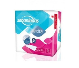 Sabanindas Extra 60 x 90 cm 20 unidades