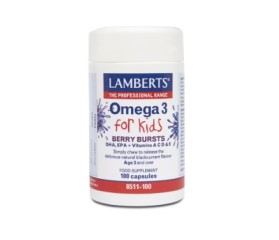 Lamberts Omega 3 for Kids 100 cápsulas