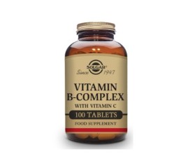 Solgar Vitamina B-Complex con Vitamina C 100 com