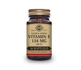 Solgar Vitamina E 134 mg 50 cápsulas blandas