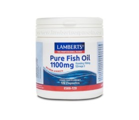 Lamberts Aceite Puro de Pescado 1100 mg 120 cáps