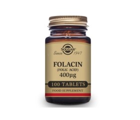 Solgar Folacín Ácido Fólico 400 µg 100 comprimid