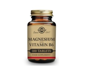 Solgar Magnesio  Vitamina B6 100 comprimidos
