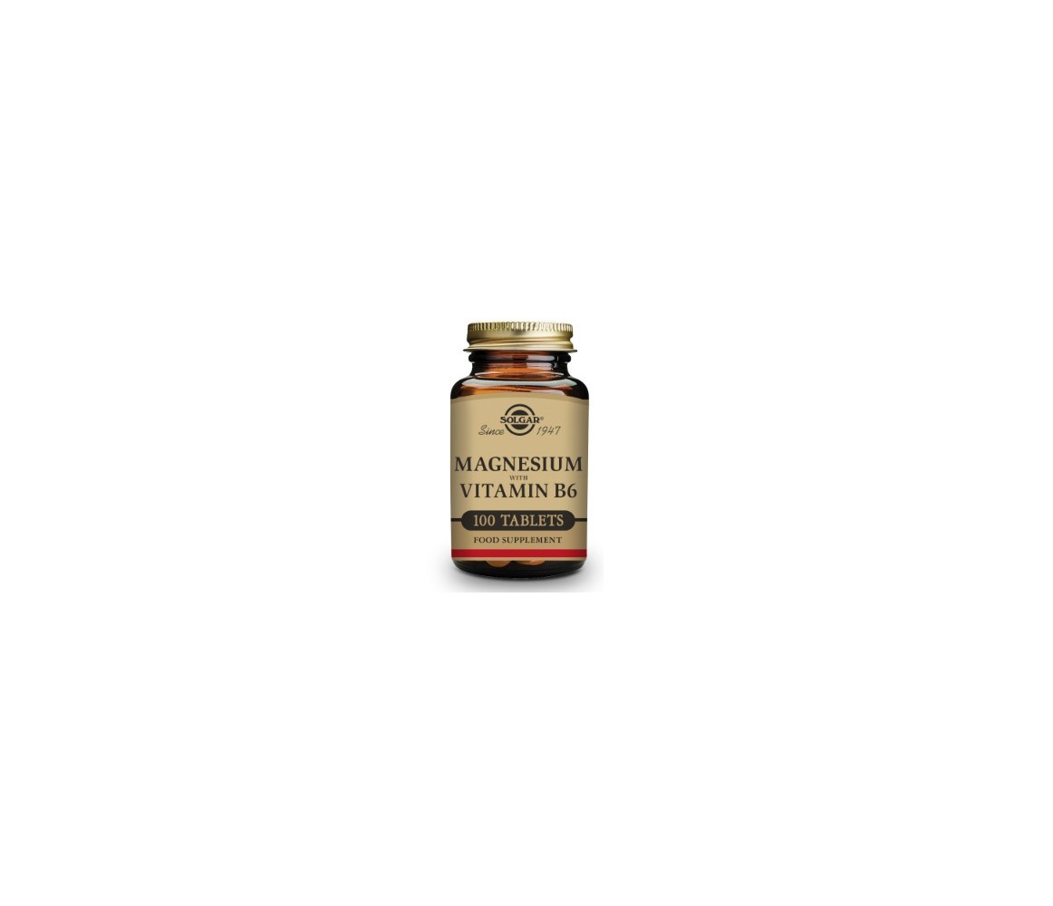 Solgar Magnesio  Vitamina B6 100 comprimidos