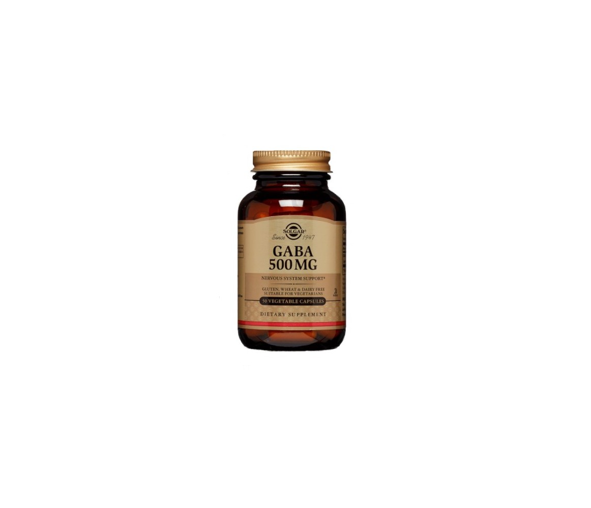 Solgar Gaba 500 mg 50 cápsulas