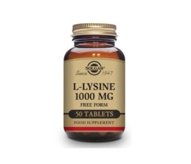 Solgar L-Lisina 1000 mg 50 comprimidos