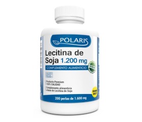Polaris Lecitina de Soja 1200 mg 200 perlas