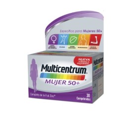 Multicentrum Mujer 50 30 comprimidos