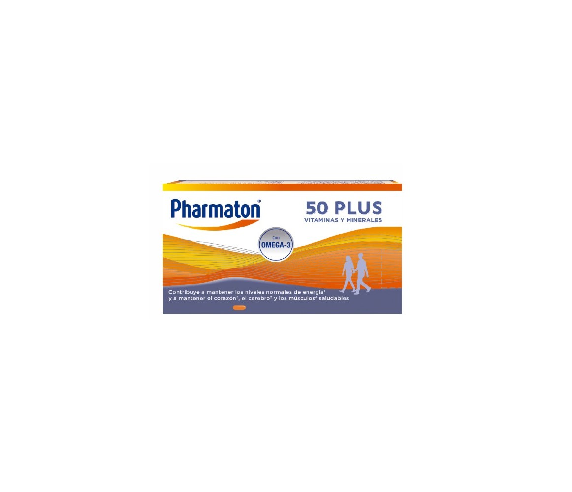 Pharmaton 50 Plus 30 cápsulas