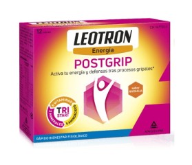 Leotron Energía Postgrip 12 sobres