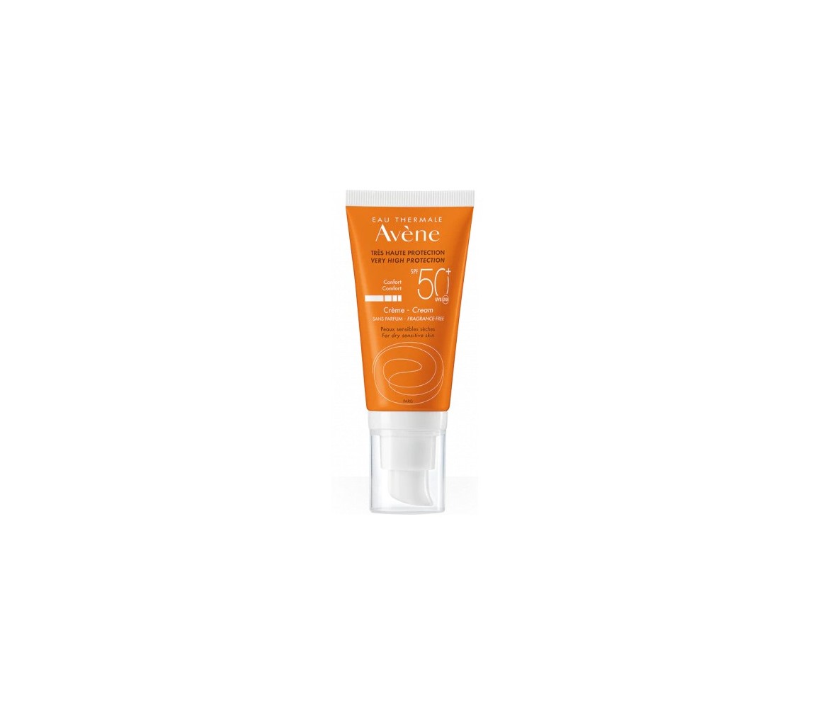 Avene Solar Crema Sin Perfume SPF 50 50 ml