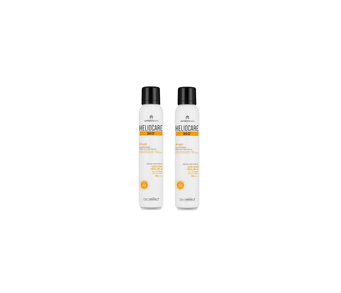 Heliocare 360º Airgel SPF50 2 x 200 ml