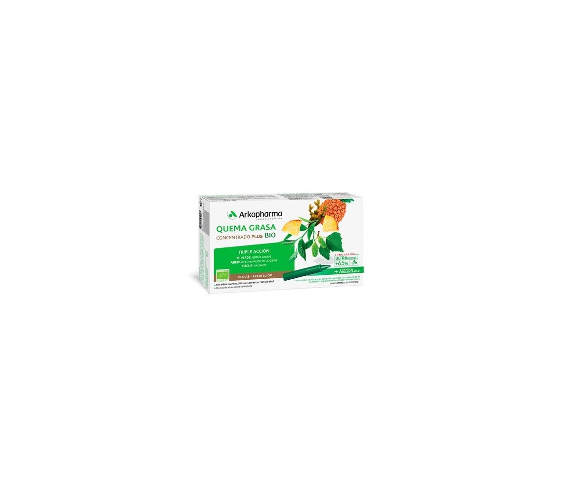 Arkopharma Quemagrasa Concentrado Plus BIO 20 am