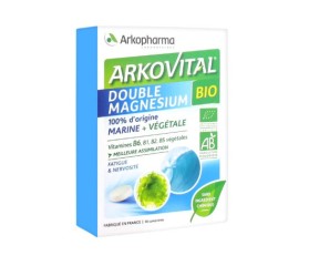 Arkopharma Arkovital Doble Magnesio Bio 30 compr