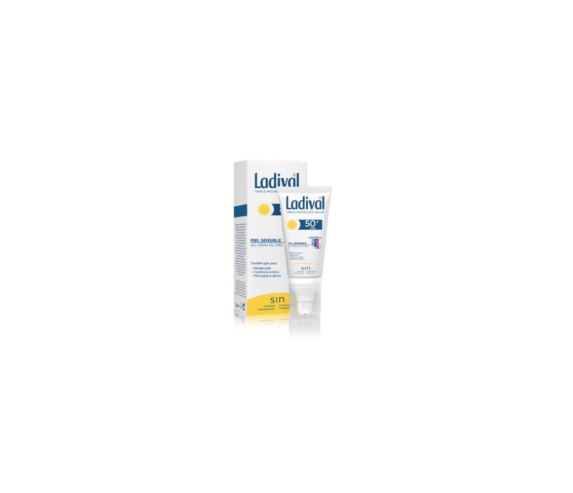 Ladival Piel Sensible Gel Crema Oil Free con Col