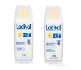 Ladival Piel Sensible Spray SPF30  2ª unidad 50%